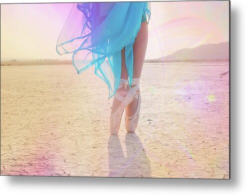 Expertise Metal Print featuring the photograph Ballet Shoes by Eastview Photography