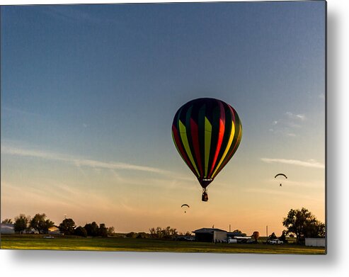Jay Stockhaus Metal Print featuring the photograph Balloon 8 by Jay Stockhaus