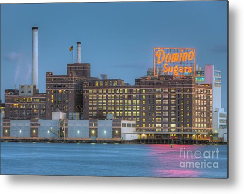 Clarence Holmes Metal Print featuring the photograph Baltimore Domino Sugars Plant I by Clarence Holmes