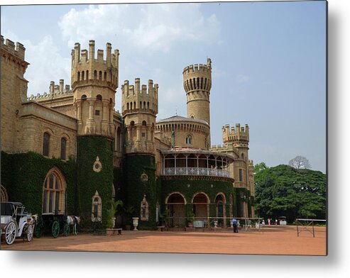 Arch Metal Print featuring the photograph Bangalore Palace by Photo By Bhaskar Dutta