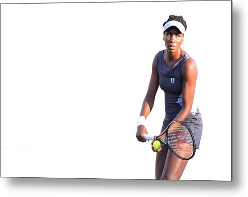 Victoria Azarenka Metal Print featuring the photograph Bank Of The West Classic - Day 4 by Noah Graham