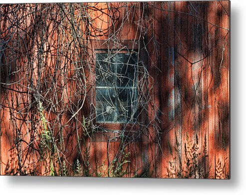 Old Barn Metal Print featuring the photograph Barn Side by David Armstrong