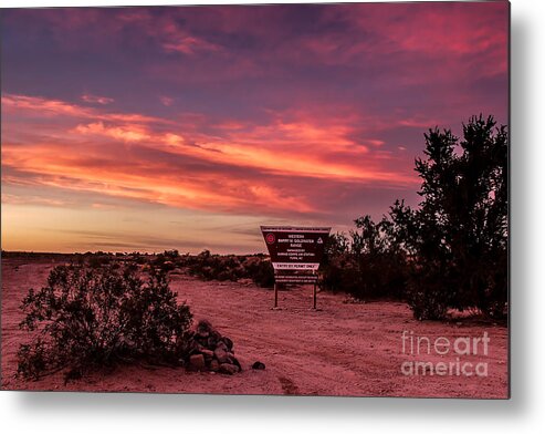  Air Force Range Metal Print featuring the photograph Barry Goldwater Range by Robert Bales