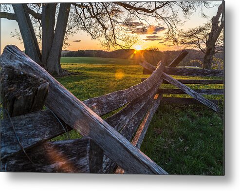 Pennsylvania Metal Print featuring the photograph Battle is Over by Kristopher Schoenleber