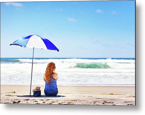Recreational Pursuit Metal Print featuring the photograph Beachday by Ianmcdonnell