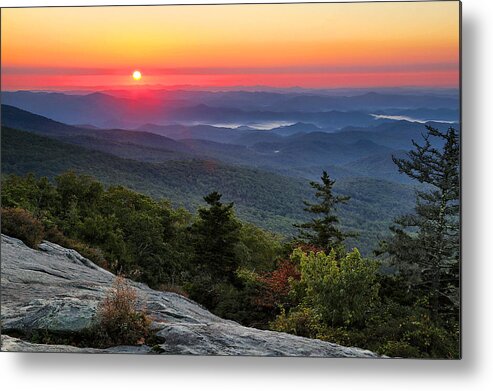 Landscape Metal Print featuring the photograph Beacon Heights Sunrise by Mark Steven Houser