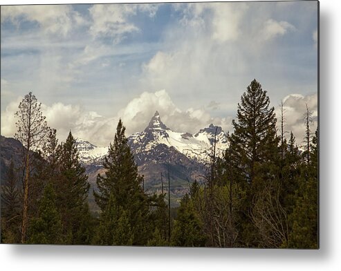 Mountain Metal Print featuring the photograph Beartooth Mountain by Natural Focal Point Photography