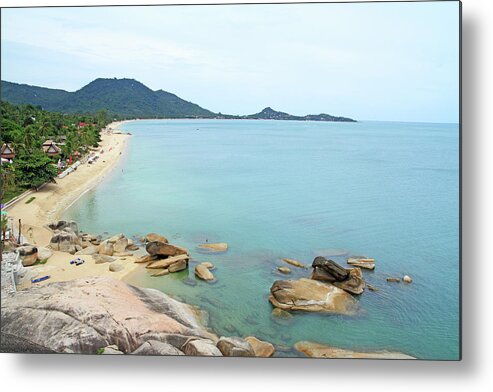 Archipelago Metal Print featuring the photograph Beautiful Beach In Koh Samui by Toolx
