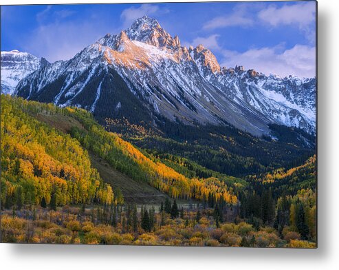 Fall Colors Metal Print featuring the photograph Beautiful Fall Evening by Tim Reaves