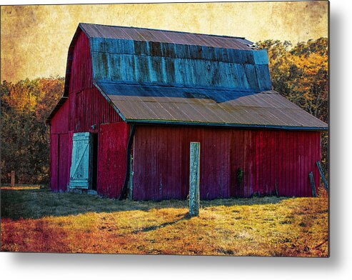 Barn Metal Print featuring the photograph Big Red by Bill and Linda Tiepelman