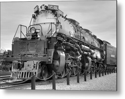 Big Boy Metal Print featuring the photograph Biggest Badest Steam Locomotive Ever by Gene Walls