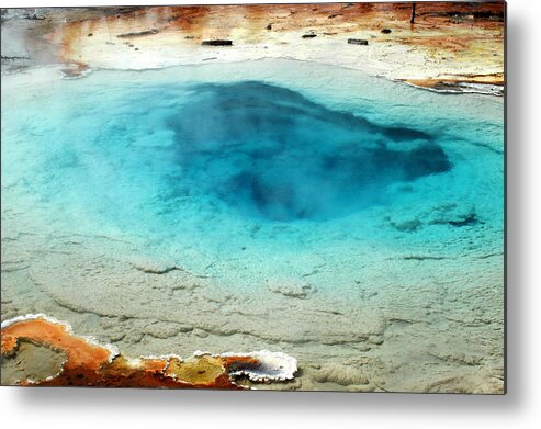 Yellowstone Metal Print featuring the photograph Blue Blue Blue by Yue Wang