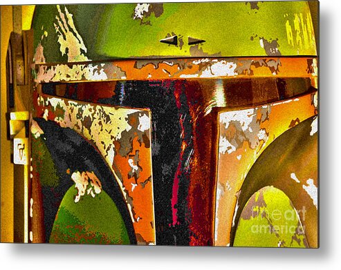 Boba Metal Print featuring the photograph Boba Fett Helmet 13 by Micah May