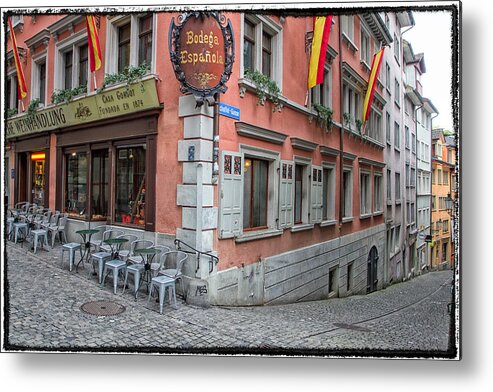 Zurich Metal Print featuring the photograph Bodega by Jason Wolters