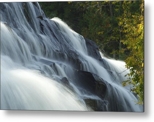 Falls Metal Print featuring the photograph Bond Falls by Jill Laudenslager