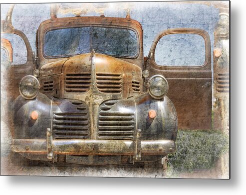 American Metal Print featuring the photograph Bonnie And Clyde by Debra and Dave Vanderlaan