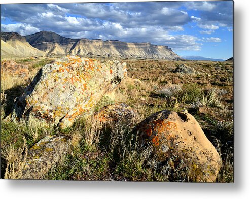 Bookcliffs Metal Print featuring the photograph Bookcliffs 162 by Ray Mathis
