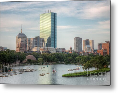 Clarence Holmes Metal Print featuring the photograph Boston Skyline I by Clarence Holmes
