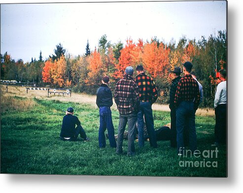 Hunting Metal Print featuring the photograph Boys Afternoon. by George DeLisle