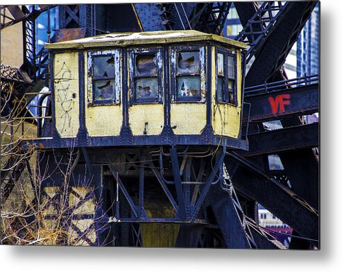  Metal Print featuring the photograph Bridge House by Raymond Kunst