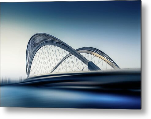Bridge Metal Print featuring the photograph Bridge#1 by Baidongyun