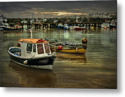 Harbour Metal Print featuring the photograph Bridlington Reflections by Brian Tarr