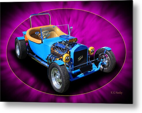 Ford Metal Print featuring the photograph Bright Eyes by Keith Hawley