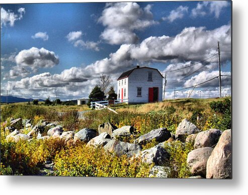 Landscape Metal Print featuring the photograph Brud's Place Renews NL by Douglas Pike