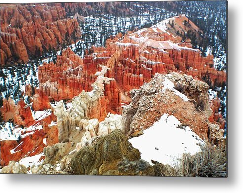 Bryce Canyon National Park Metal Print featuring the photograph Bryce Canyon Series Nbr 40 by Scott Cameron