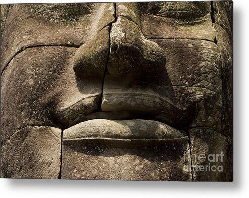 Buddhas Metal Print featuring the photograph Buddha's Compassion by J L Woody Wooden