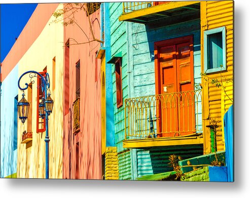 Argentina Metal Print featuring the photograph Buenos Aires Colors by Jess Kraft