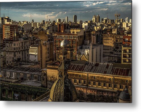 Tranquility Metal Print featuring the photograph Buenos Aires by Karina Vera