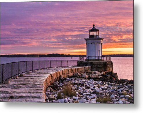 Lighthouse Metal Print featuring the photograph Bug Light by Colin A Chase