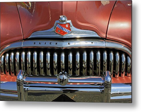 Buick Metal Print featuring the photograph Buick Super Eight by Suzanne Gaff