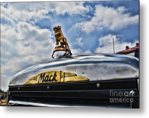 Mack Metal Print featuring the photograph Built Like a Mack by Tommy Anderson