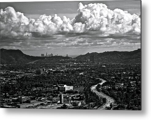 Los Angeles Metal Print featuring the photograph Burbank by Amber Abbott