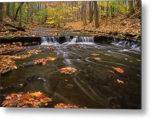 Buttermilk Falls Metal Print featuring the photograph Buttermilk Falls by Dale Kincaid
