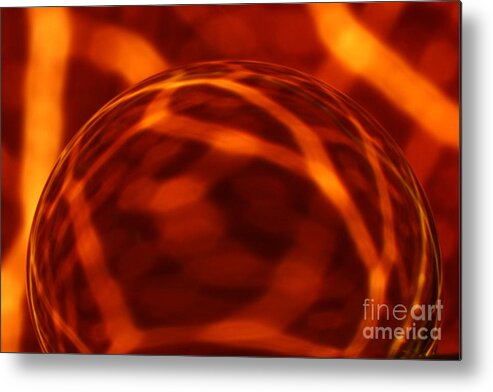 Raindrop Metal Print featuring the photograph C Ribet Orbscape 1254 by C Ribet
