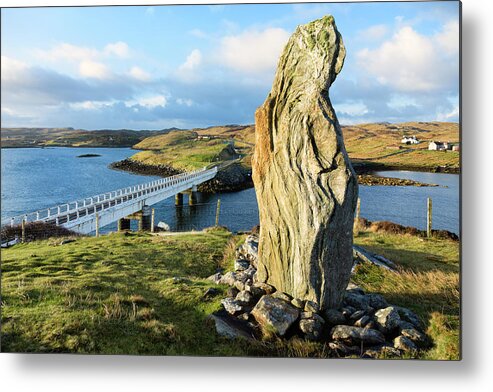 Prehistoric Era Metal Print featuring the photograph Callanish Viii Standing Stone, Isle Of by Theasis