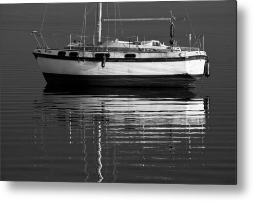 Sailboat Metal Print featuring the photograph Calm Waters by Stefan Mazzola