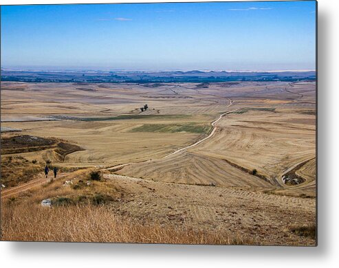 Camino De Santiago Metal Print featuring the photograph Camino de Santiago by Adam Mateo Fierro