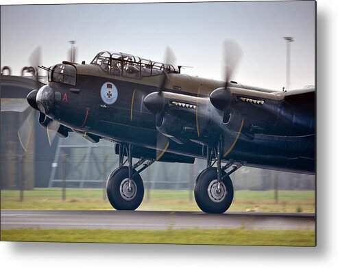 Lancaster Metal Print featuring the photograph Canadian Lancaster Bomber by Jason Green