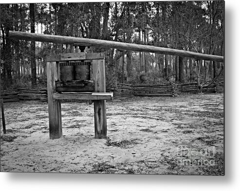 Cane Grinder Metal Print featuring the photograph Cane Grinder by Southern Photo