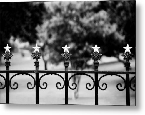 Austin Metal Print featuring the photograph Capitol Stars 2 by John Gusky