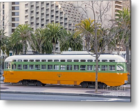 Streetcar Metal Print featuring the photograph Car 1080 by Kate Brown