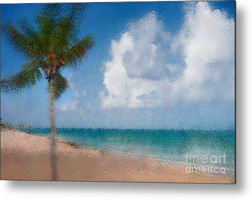 Photograph Metal Print featuring the photograph Caribbean Dreams by Betty LaRue