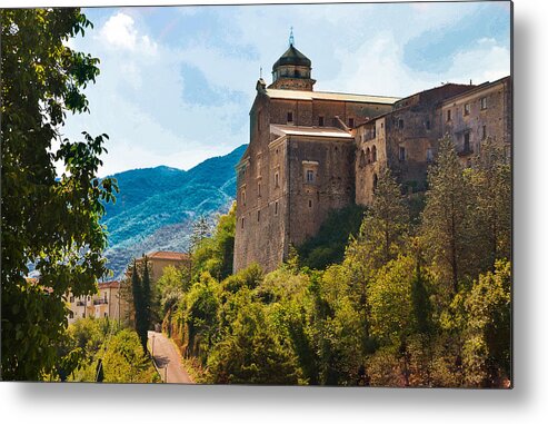 Casalvieri Metal Print featuring the photograph Casalvieri by Dany Lison