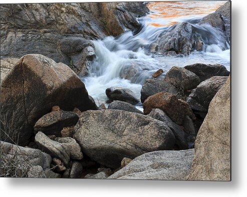 40 Foot Hole Metal Print featuring the photograph Cascades in Cache Creek by Richard Smith