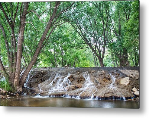 Waterfall Metal Print featuring the photograph Cascading Waterfall by James BO Insogna