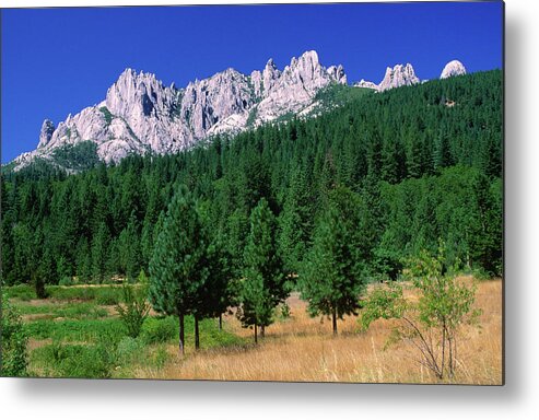 Toughness Metal Print featuring the photograph Castle Crags From South by John Elk